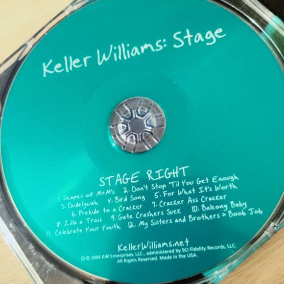 Keller Williams Stage 2 Disc Live Concert CD Album 2004 KW Enterprises - Picture 6 of 7